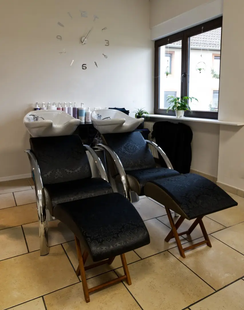 Waschbecken im Salon